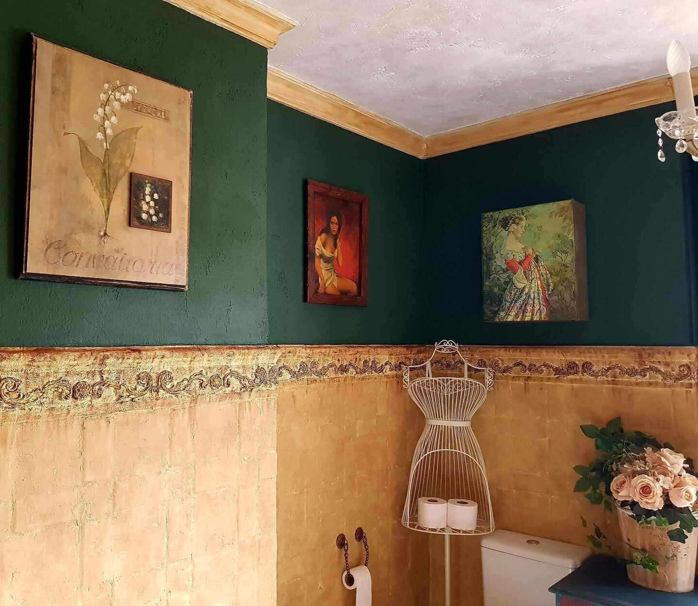 Antique-style interior concept Custom interior concepts blending antique character, artistic detail, and Mediterranean elegance.